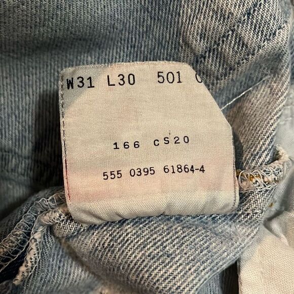 Levi’s Distressed Cut-Offs - Picture 6 of 10